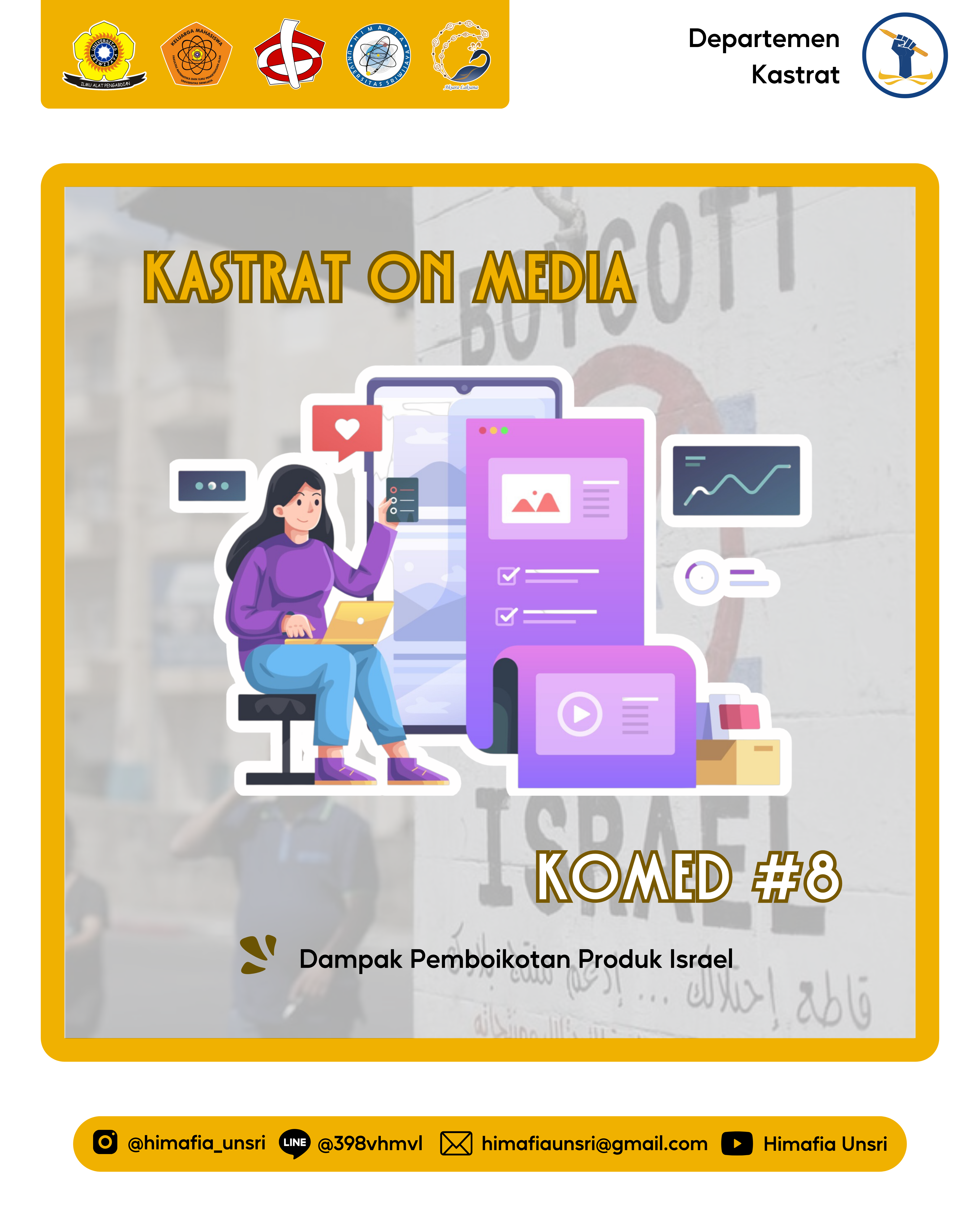 [ KASTRAT ON MEDIA 8 “Dampak Pemboikotan Produk Israel” ]