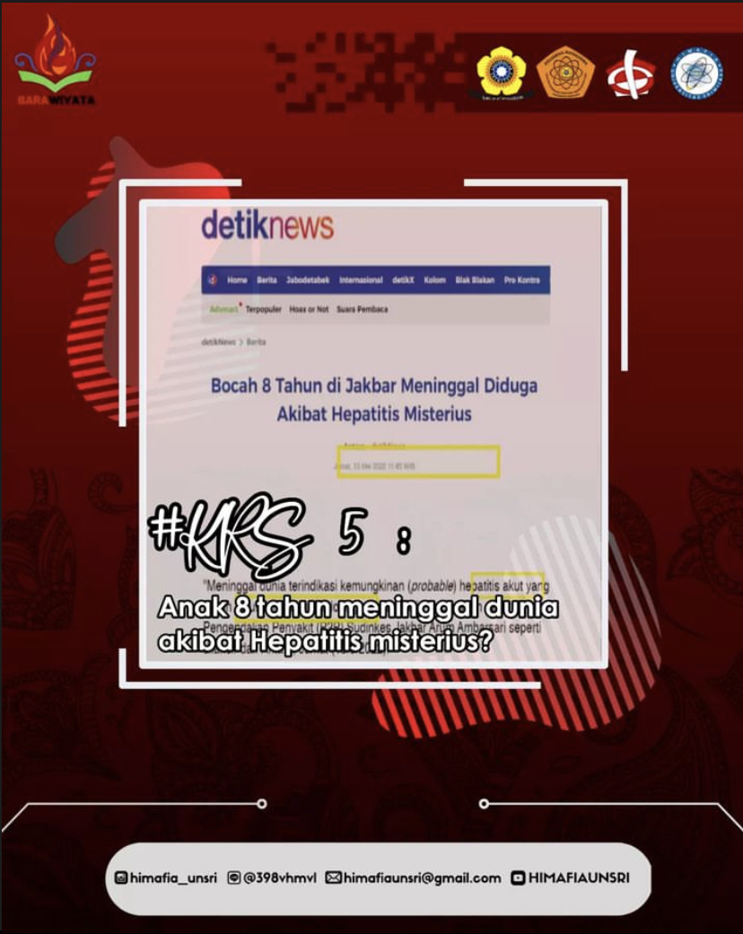 KRS 5 - Hepatitis misterius dan peran teknologi