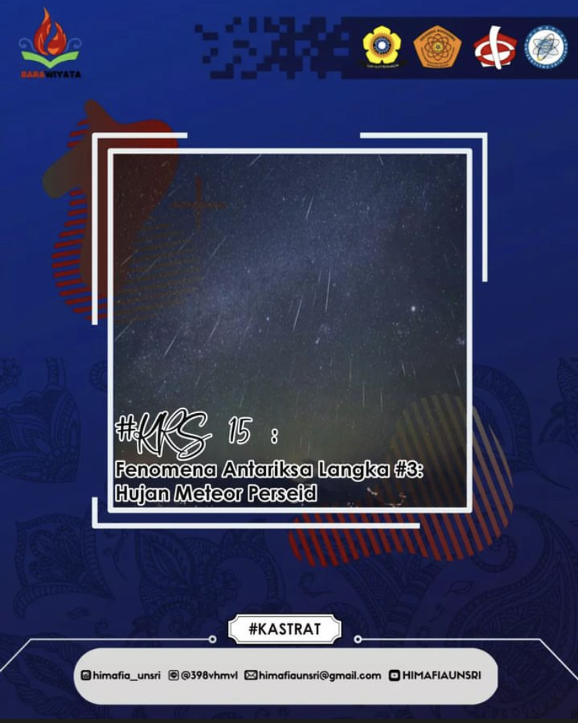 [KRS #15 : Fenomena Antariksa Langka #3: Hujan Meteor Perseid]