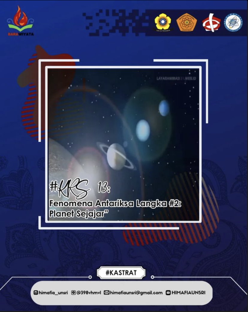 [KRS #13 : Fenomena Antariksa Langka #2: Planet Sejajar]