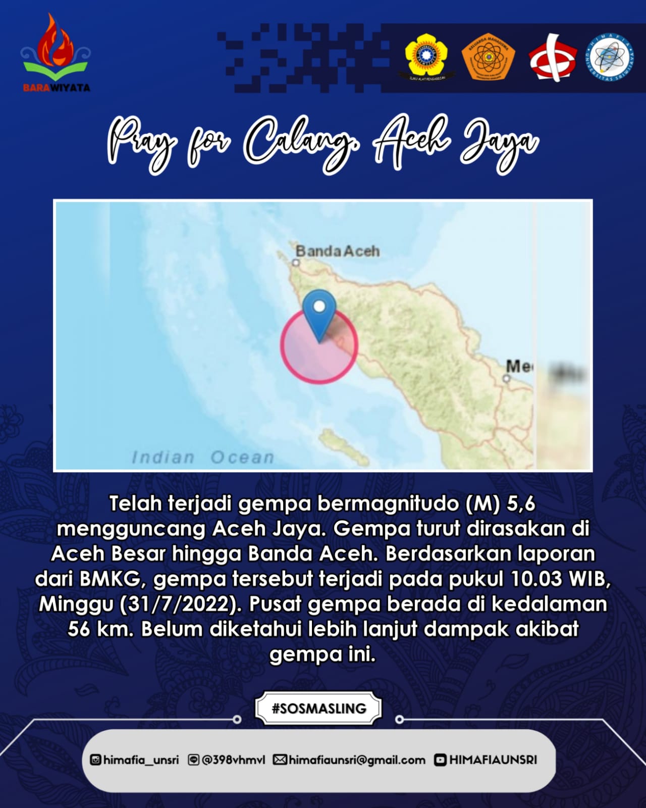 Pray for Calang Aceh Jaya 
