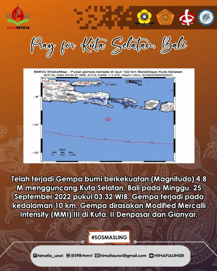 Pray for Kuta Selatan, Bali