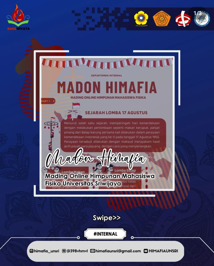 [ Madon HIMAFIA : Sejarah dan Filosofi lomba 17 Agustus ]