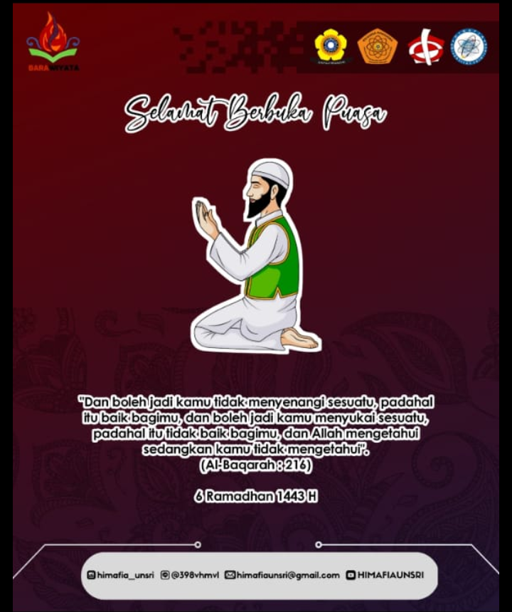[SELAMAT BERBUKA PUASA BULAN RAMADHAN 1443 H]