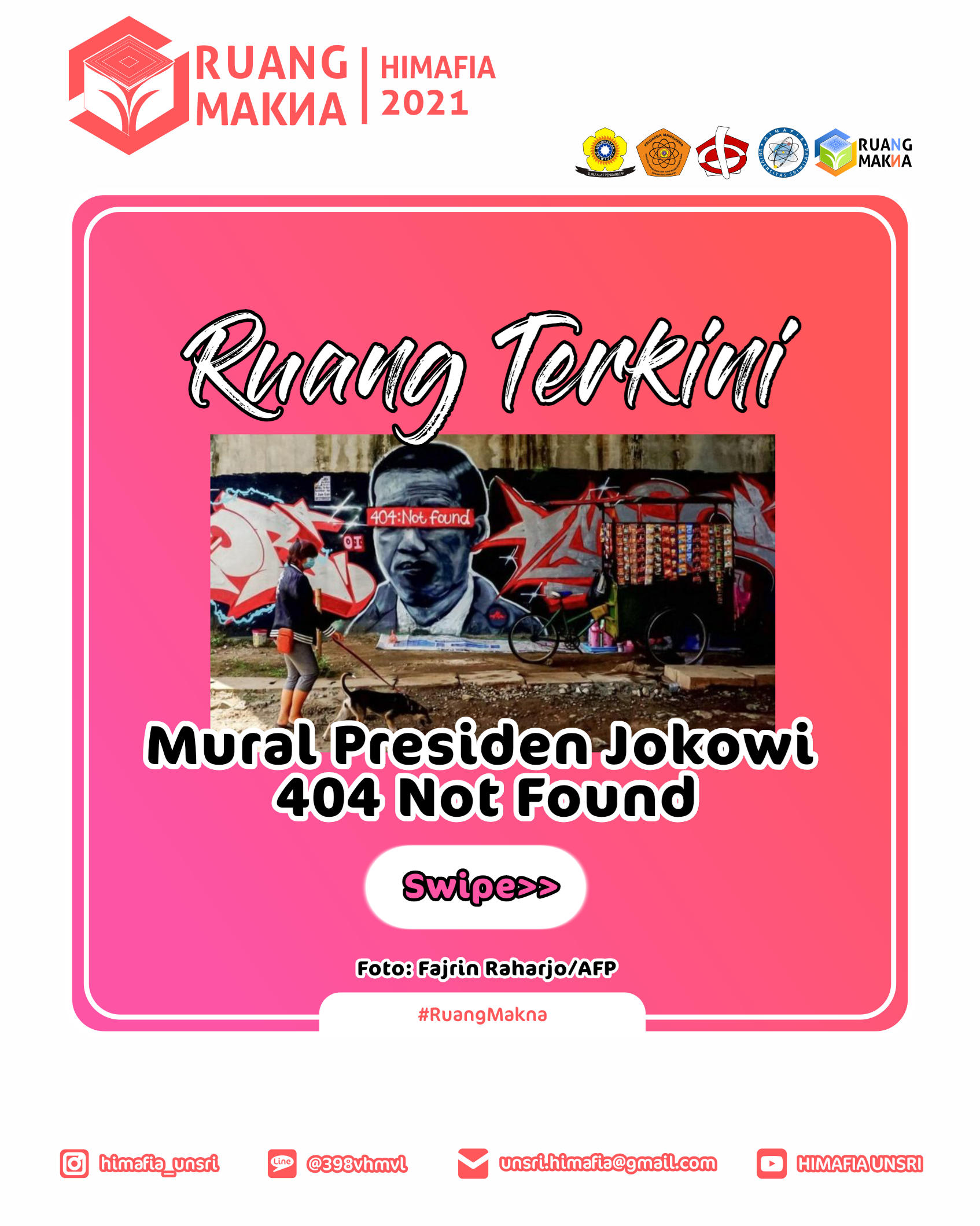 [RUANG TERKINI : MURAL PRESIDEN JOKOWI 404 NOT FOUND]