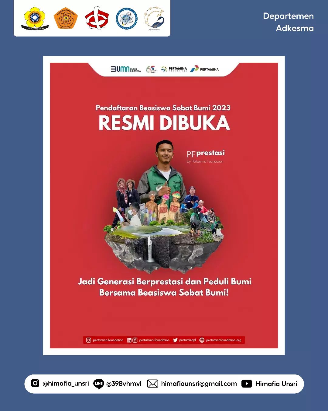 [Sekilas Info Adkesma #3 : Informasi Beasiswa Pertamina]